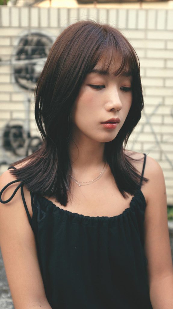 韓系風格中長髮