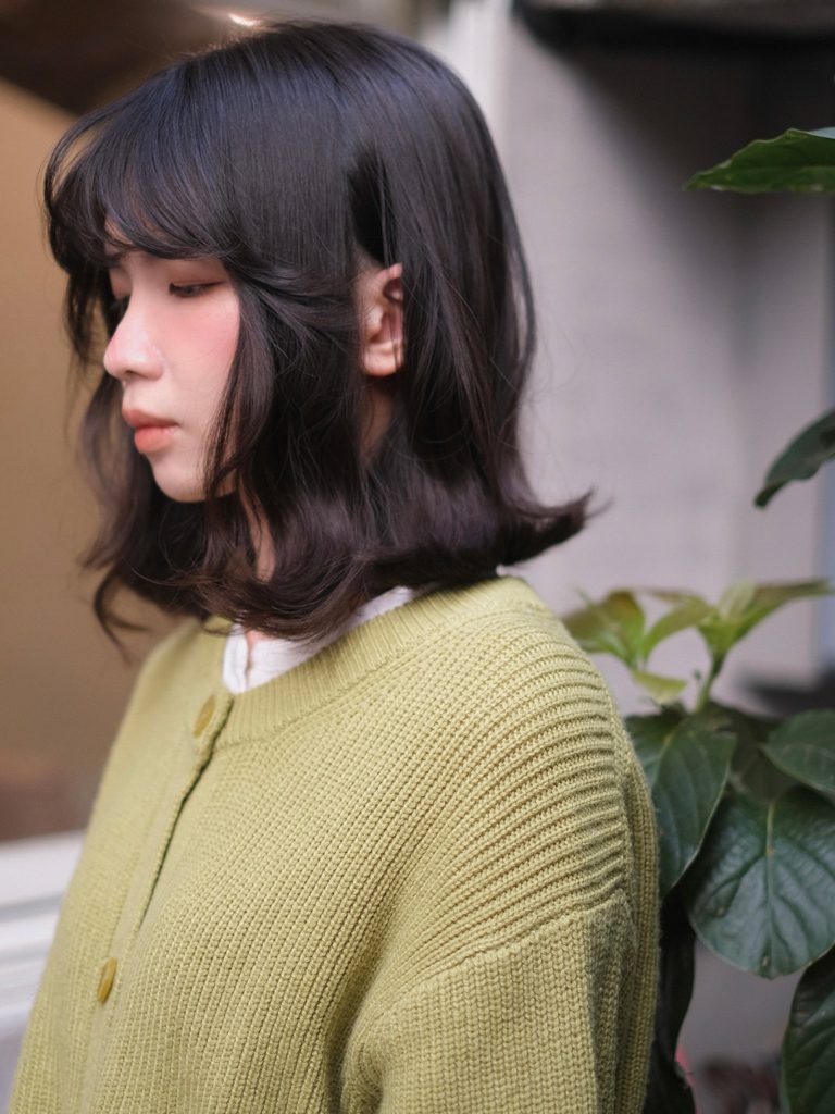 女生短髮燙髮