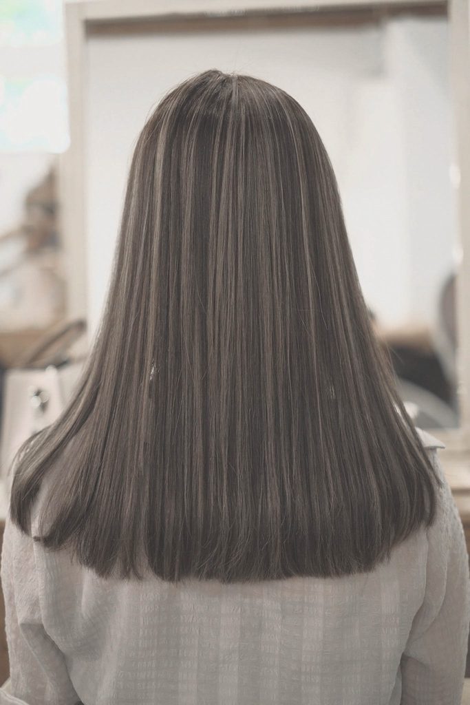 女生線條染 縮毛矯正